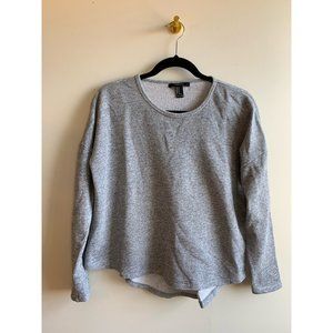 NWOT Forever 21 Gray Relaxed Fit Sweatshirt
